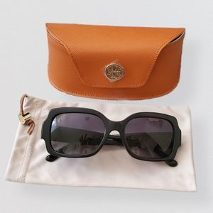 Tory Burch black sunglasses with case
